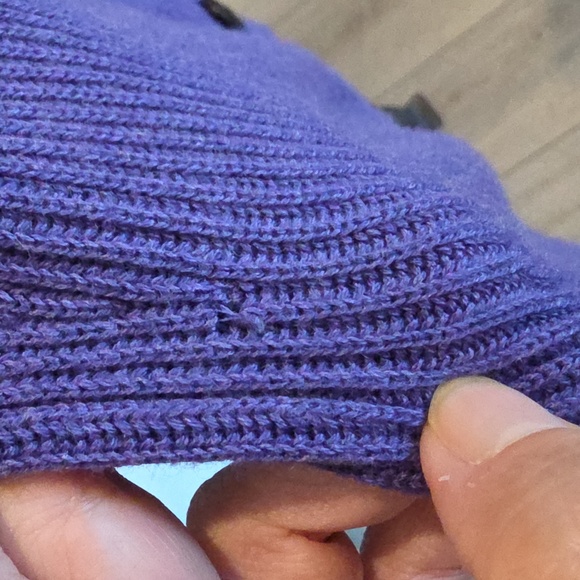 CABI #5834 Womens Extra Small Balloon Sleeve RIBBED KNIT SUNDAY CARDIGAN SWEATER - Picture 7 of 7